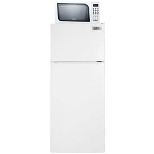 Photo of 24 inch Frost-Free Refrigerator-Freezer-Microwave Combo - White