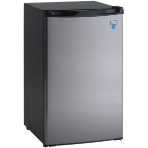 Photo of 4.4 CF Counterhigh Refrigerator - Black with Stainless Steel Door