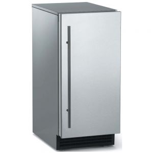 Photo of Ice Maker 30 lbs. Drain Pump - Stainless Steel Cabinet and Unfinished Door
