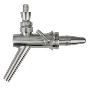 Photo of V10 Brushed Stainless Steel Flow Control Faucet - Lever Adjustment