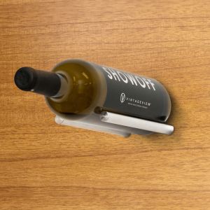 Photo of Vino Rails for Wood Surfaces - Milled Aluminum