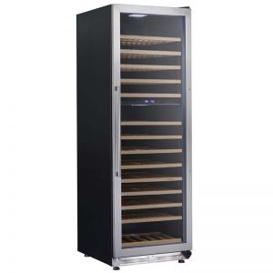 Photo of 24 inch Wide 154 Bottle Dual Zone Stainless Steel Wine Refrigerator