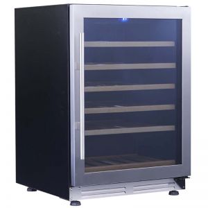 Photo of 24 inch Wide Designer Series Single Zone Stainless Steel Wine Refrigerator