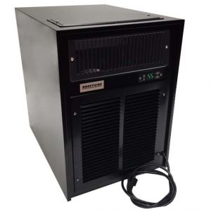 Photo of Wine Cooling Unit (2000 Cu.Ft. Capacity) with Stainless Steel Base and Jet Black Finish