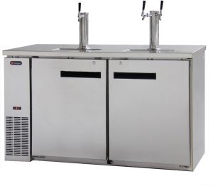 Photo of Inventory Reduction - 60 inch Three Keg Commercial Grade Kegerator with Complete Direct Draw Kit