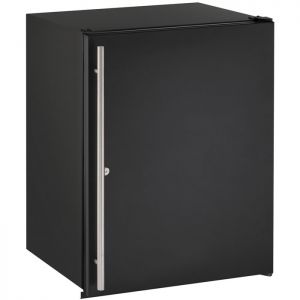Photo of 5.3 Cu. Ft. ADA Undercounter Refrigerator w/ Lock - Black Cabinet with Black Door