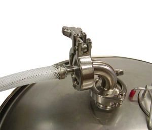 Photo of Blow-Off Assembly for Tri-Clamp Fermenator