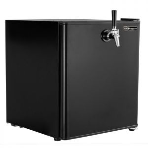 Photo of 17 inch Wide Carbonated Water Single Tap Black Commercial/Residential Mini Kegerator