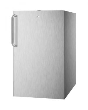 Photo of 4.1 Cu. Ft. Commercial All-Refrigerator - Stainless Steel Exterior