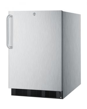 Photo of 5.5 Cu. Ft. Built-In Outdoor Undercounter ADA Refrigerator - Stainless Steel