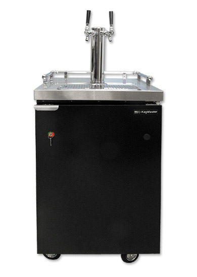 Ubc Kegmaster Commercial Dual Faucet Kegerator Beveragefactory Com